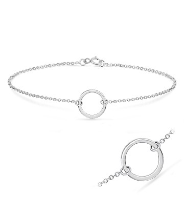 Round Silver Anklet ANK-106